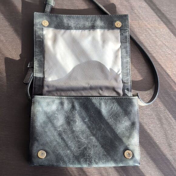 Aritzia auxiliary grey leather bag - Picture 6 of 14